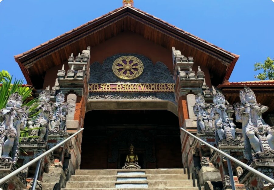 Buddha temple in Bali