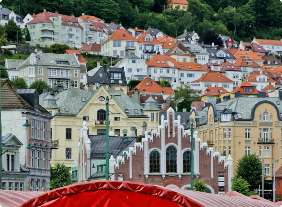 The old town of Bergen